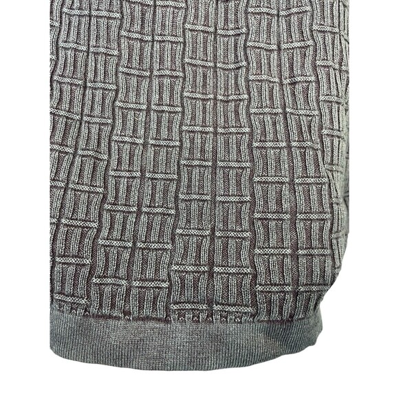 Carbon 2 Cobalt Sweater Mens L Gray Pullover 1/4 Zip Elbow Patches Long Sleeve - Picture 6 of 10